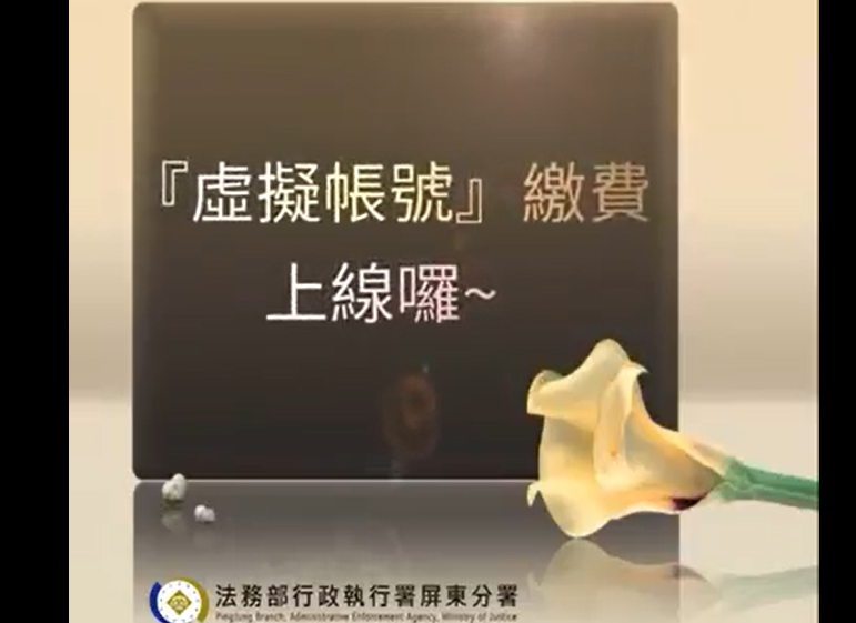 虛擬帳號上線.