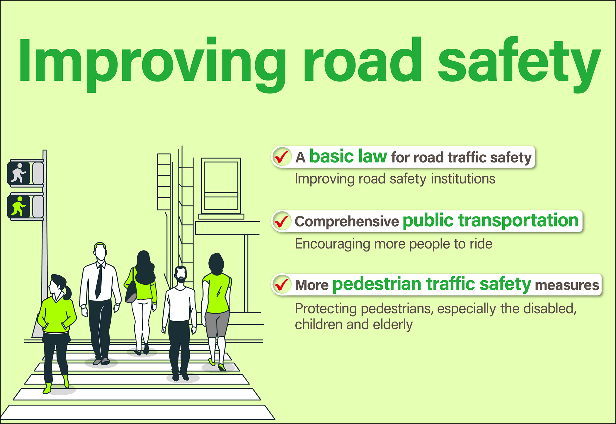 Policy guidelines for pedestrian traffic safety (2023-2027)