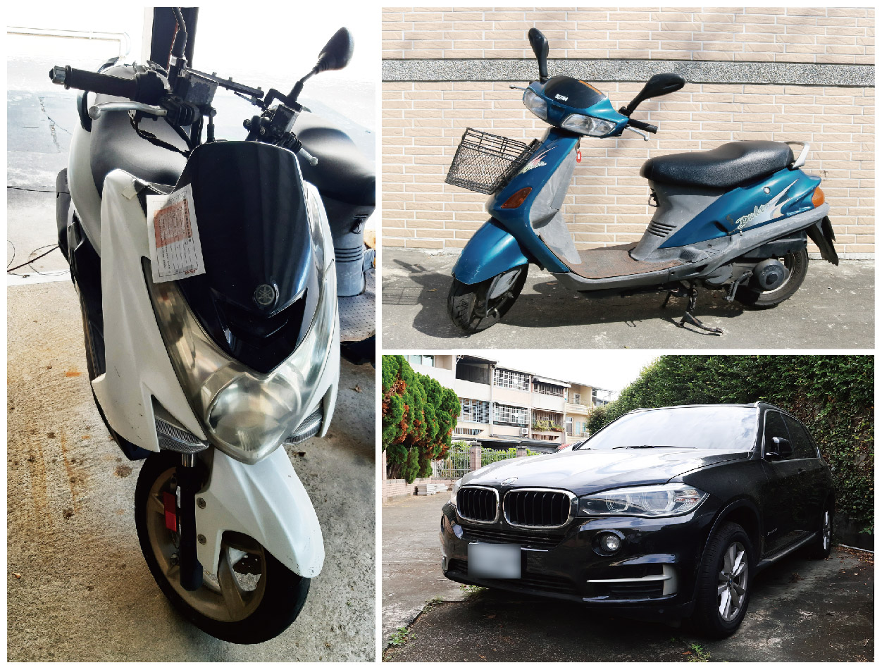 屏東執行分署113年2月6日二拍BMW氣派X5以及機車2部，五折出清