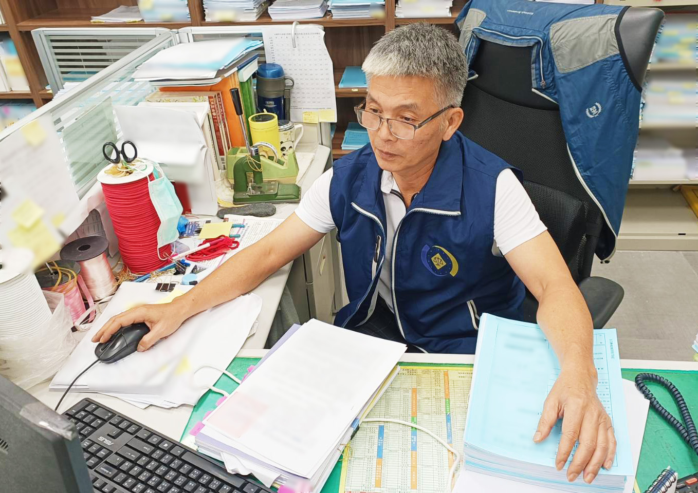 書記官執行案件示意照片